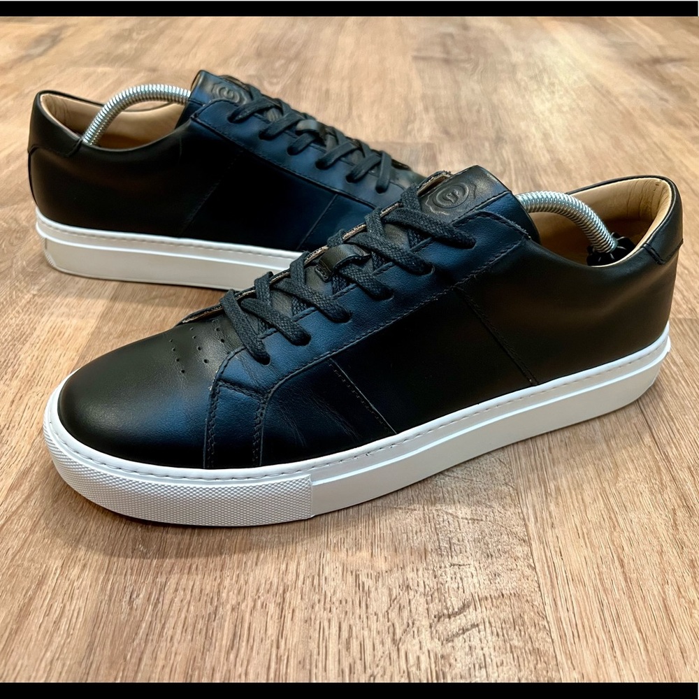 Greats The Royale Black Leather Sneakers - Size 11